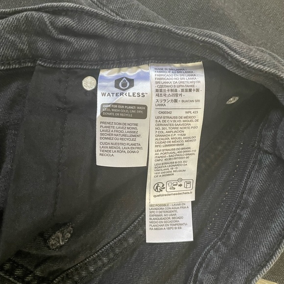 LEVI’S RIBCAGE STRAIGHT ANKLE WOMEN'S JEANS Size 28 Length 27 - Picture 4 of 8